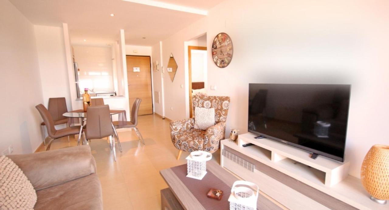 Casa Leona: Fully Furnished, Secure Golf Resort Penthouse Apartment With Gorgeous Views In Murcia Bagian luar foto